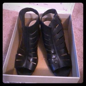 Clark’s Black Leather heels